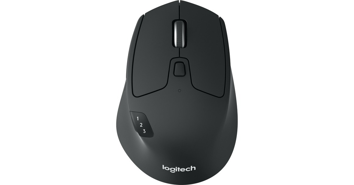 LogitechM720 Triathlon Mouse  (Zwart, 1000 dpi)