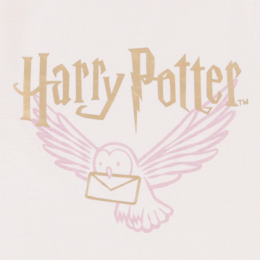 Pyjama 2 pièces en jersey imprimé Harry Potter pour fille - Lilas