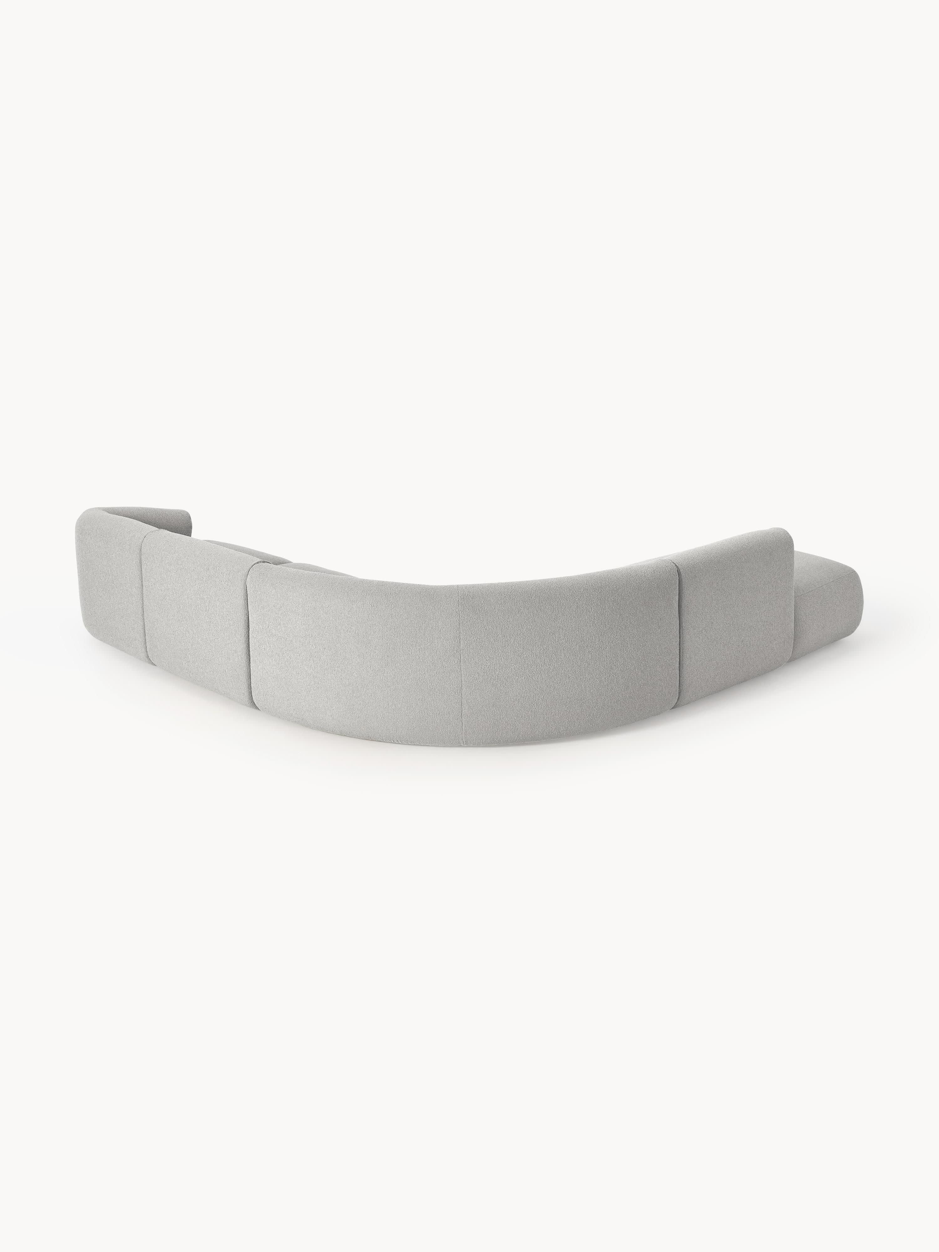 Modulaire bouclé hoekbank Sofia (4 zits)