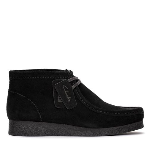 Clarks WallabeeEVO Støvler, Black Suede, 42.5