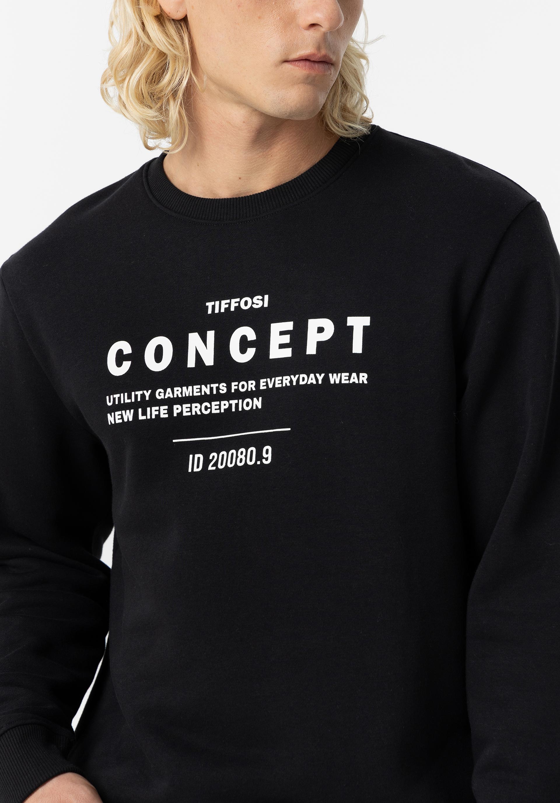 Sweatshirt com Estampado Frontal