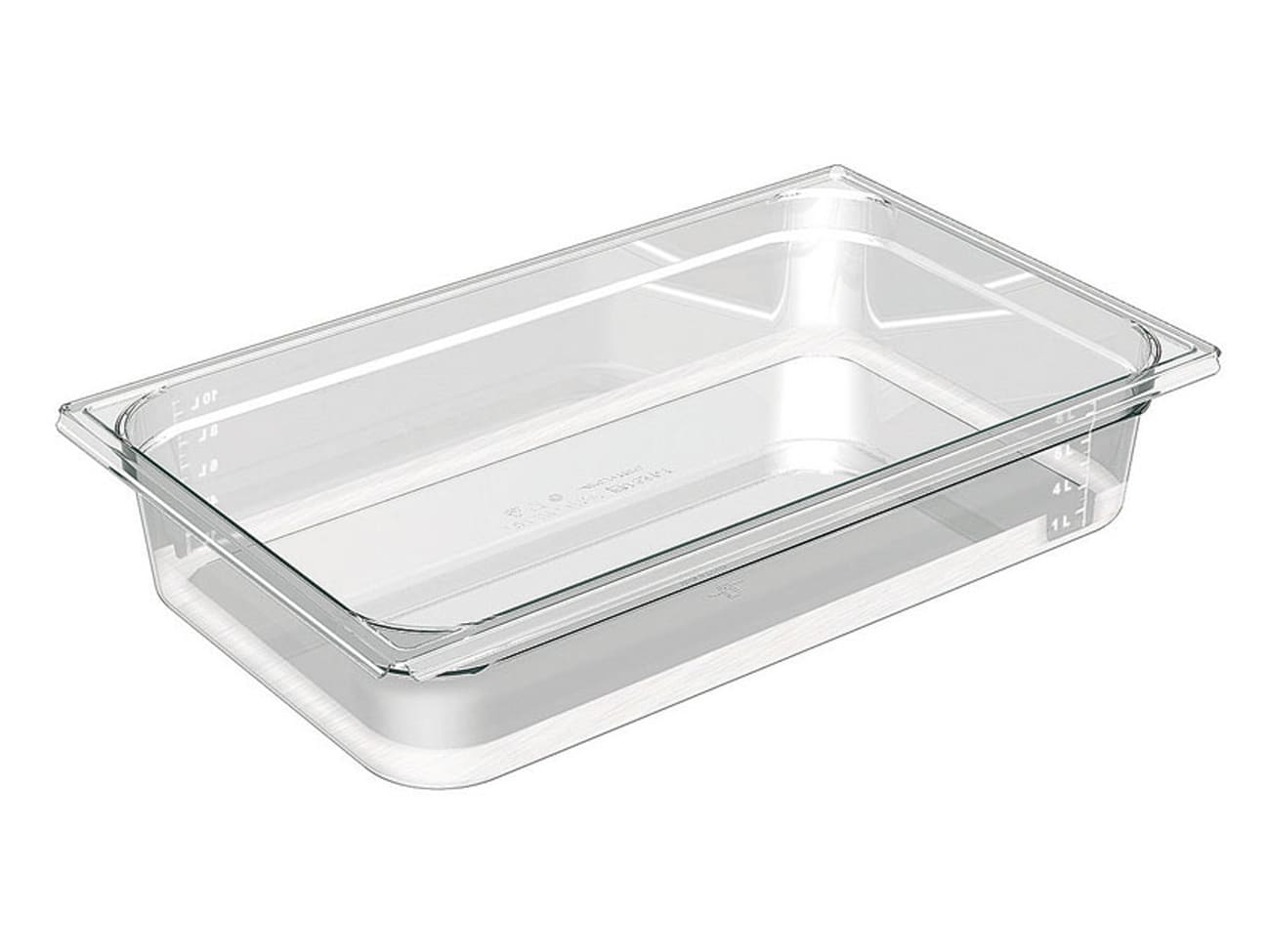 Bac gastronorme en copolyester - cristal plus GN 1/1 - Ht 20 cm - Matfer