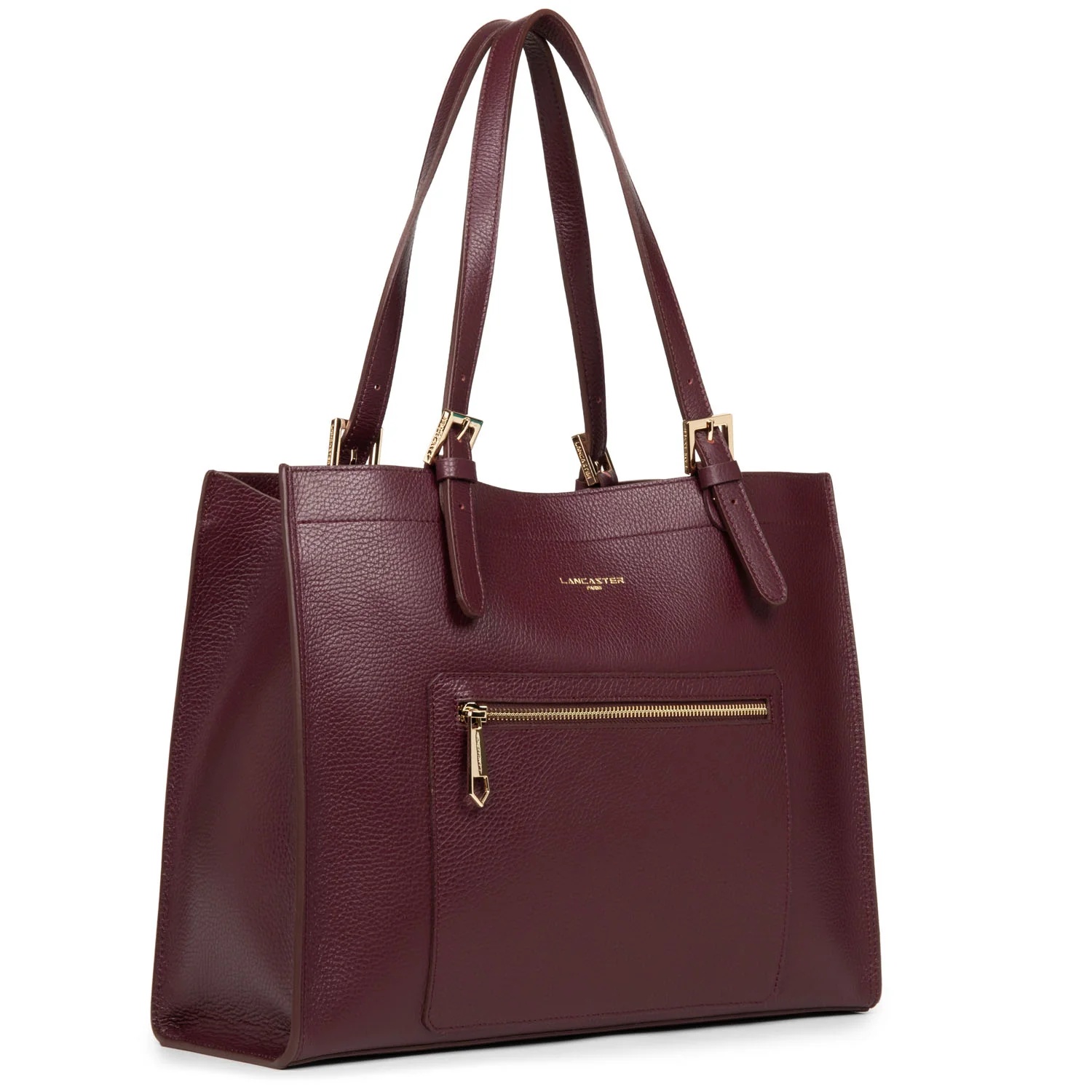 Foulonné Double-Grand sac cabas épaule