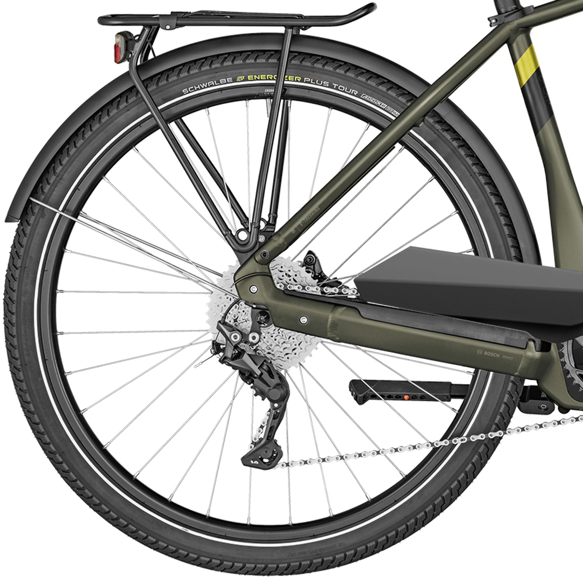 Bergamont E-Horizon Edition 5 Gent E-Trekkingrad Herren matt khaki green