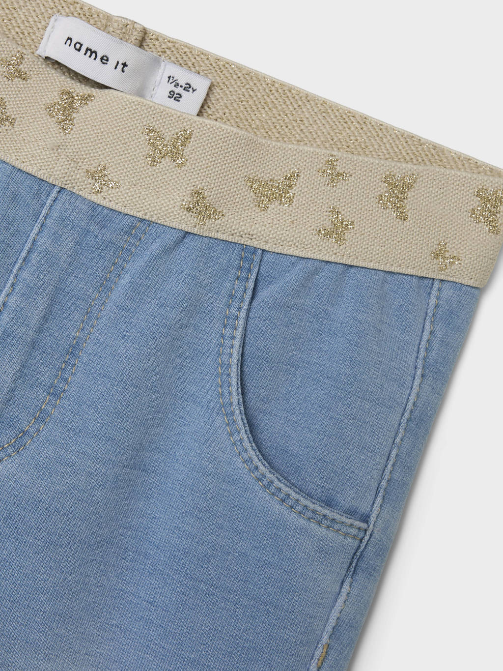 NAME IT slim fit jeans NMFSALLI light blue