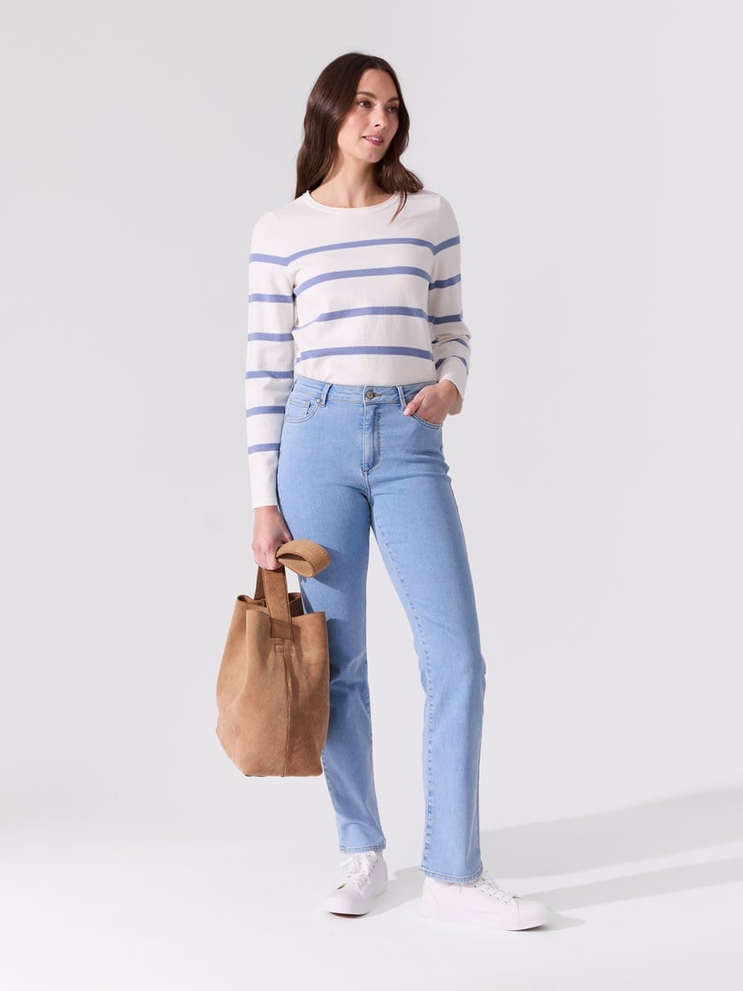Sophia straight jeans Super Stonewashed