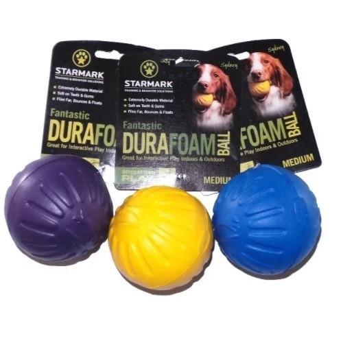Bola roxa para cachorro