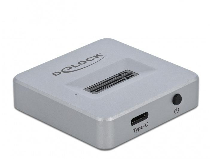 Delock Dockingsstation USB-C – M.2 NVMe Delock M.2 Dockingstation für M.2 NVMe PCIe SSD mit USB Type-C Buchse