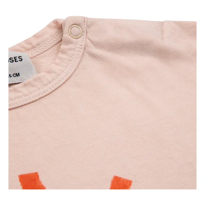Bobo Choses T-Shirt Coton Bio Soleil | Rose pâle