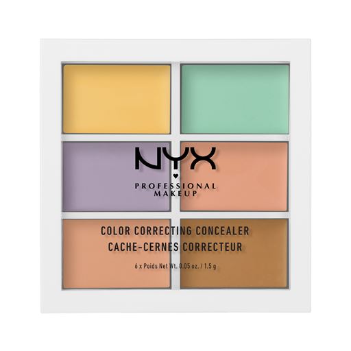 NYX Professional Makeup Color Correcting Concealer Palette, 000004