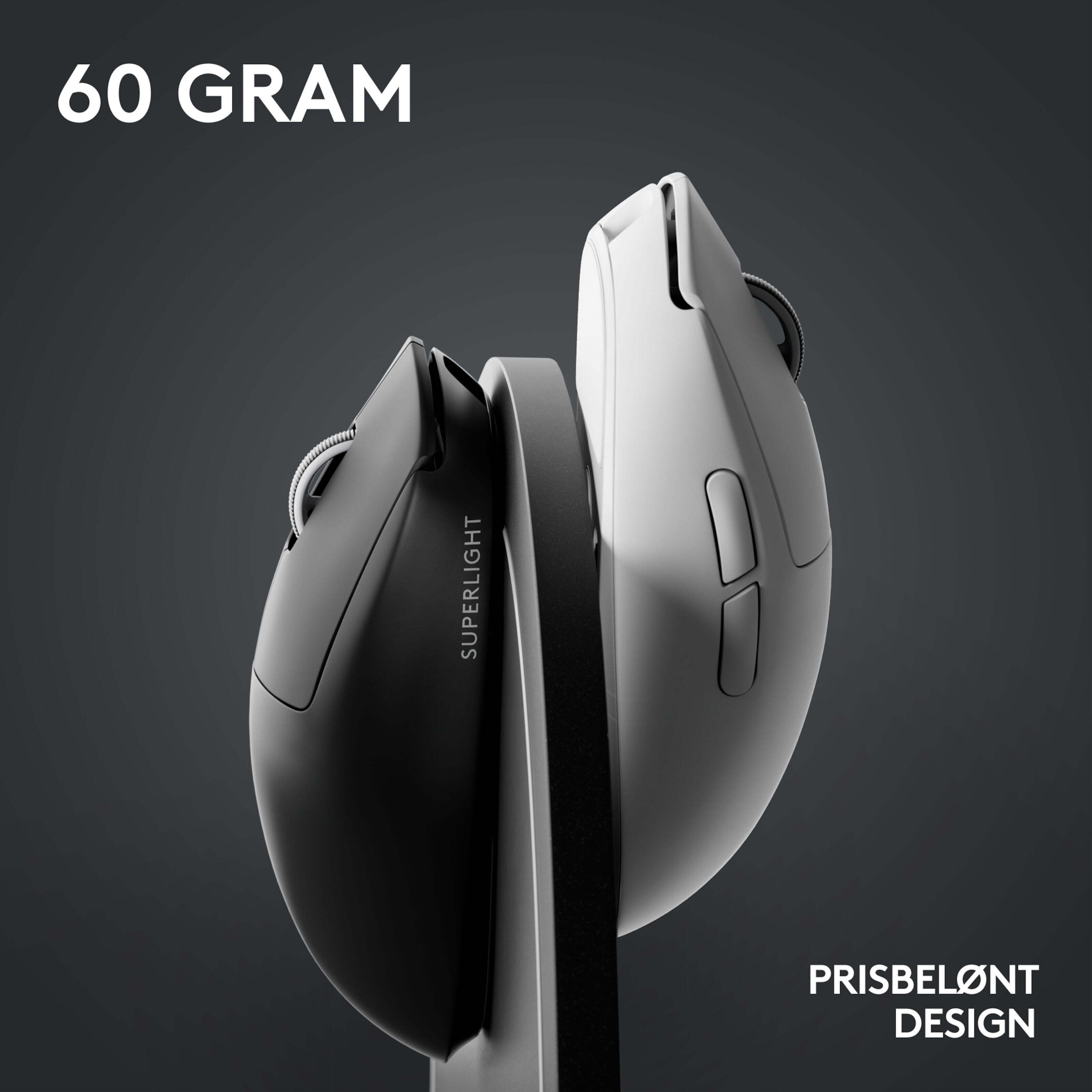 Logitech G Pro X Superlight 2 Trådløs mus