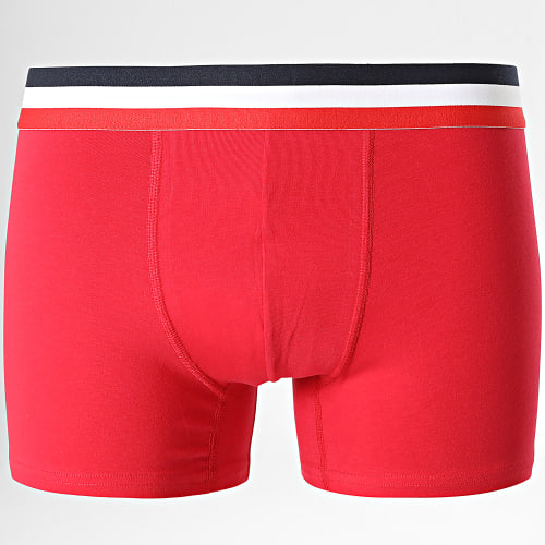 Lot De 3 Boxers 2445 Noir Rouge Bleu Marine