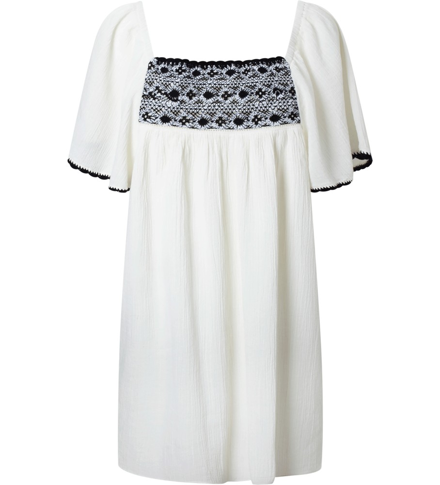 Vestido branco Pepe Jeans Aliba
