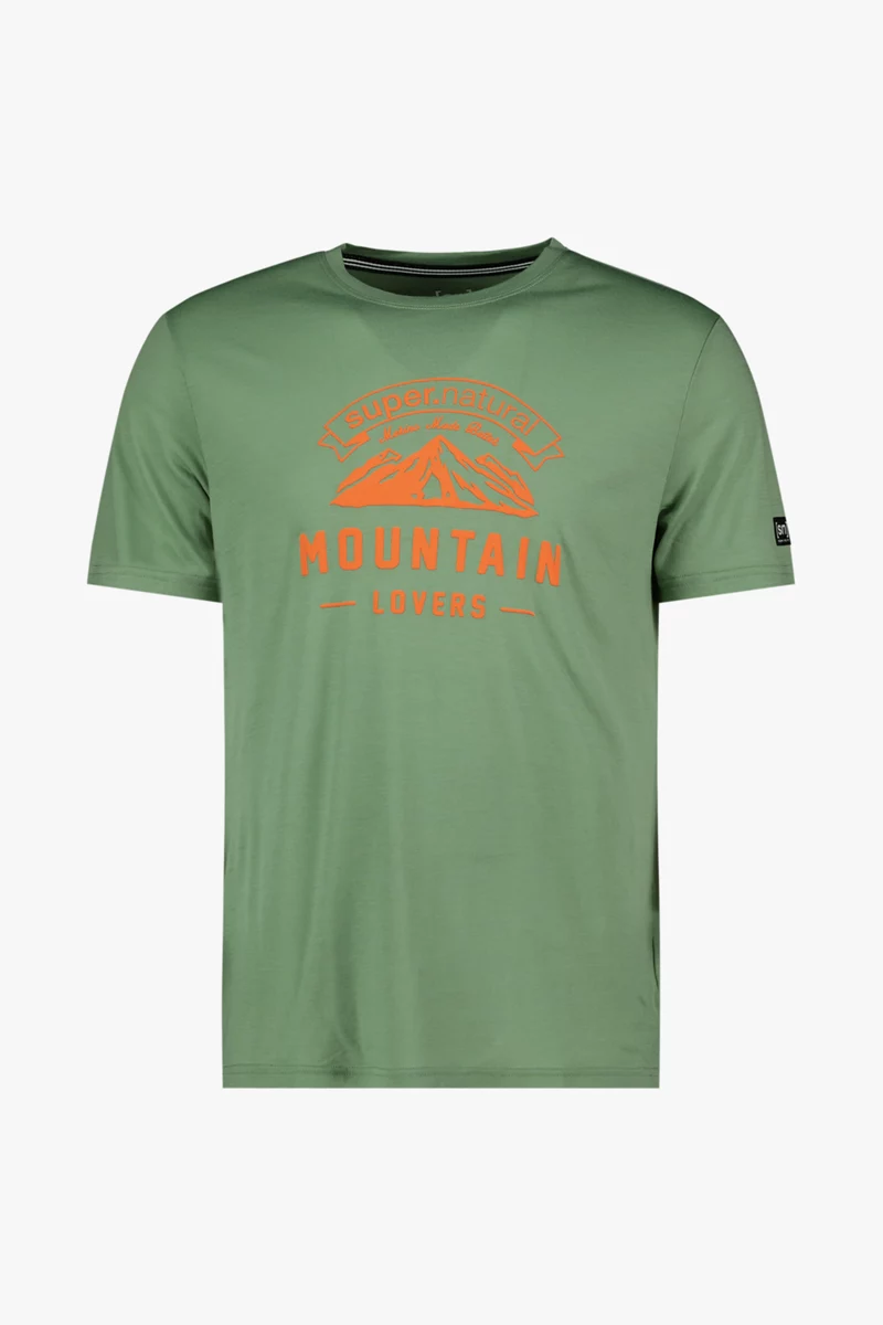 super.natural Mountain Lovers Merino Herren T-Shirt