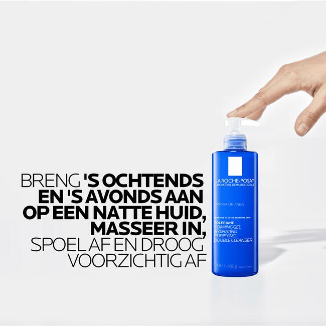 La Roche-Posay Toleraine Foaming Gel Cleanser 400 ML