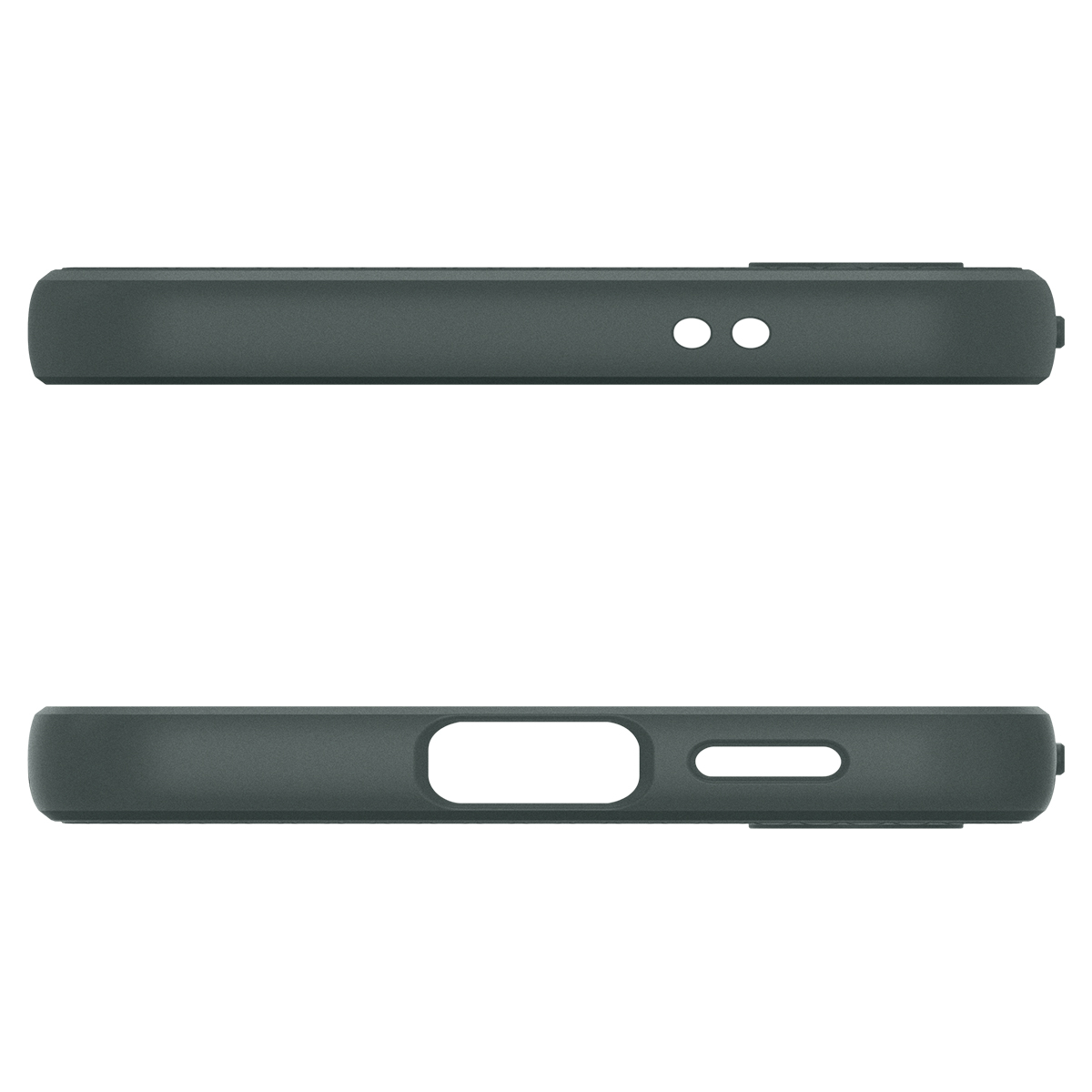 Samsung Galaxy S24  Plus Liquid Air Case Gummi Hülle (ACS07328) - Abyss Green