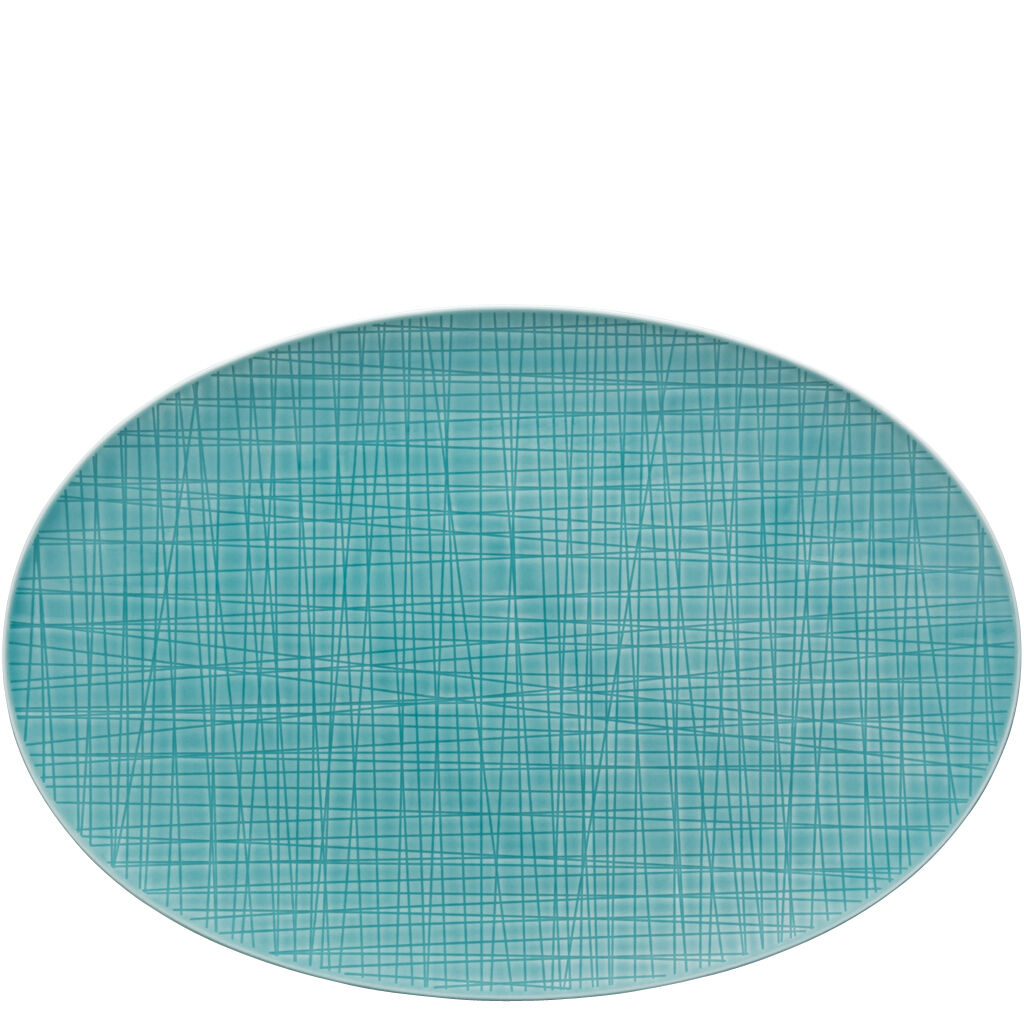 Mesh Colours Aqua Platte 34 cm