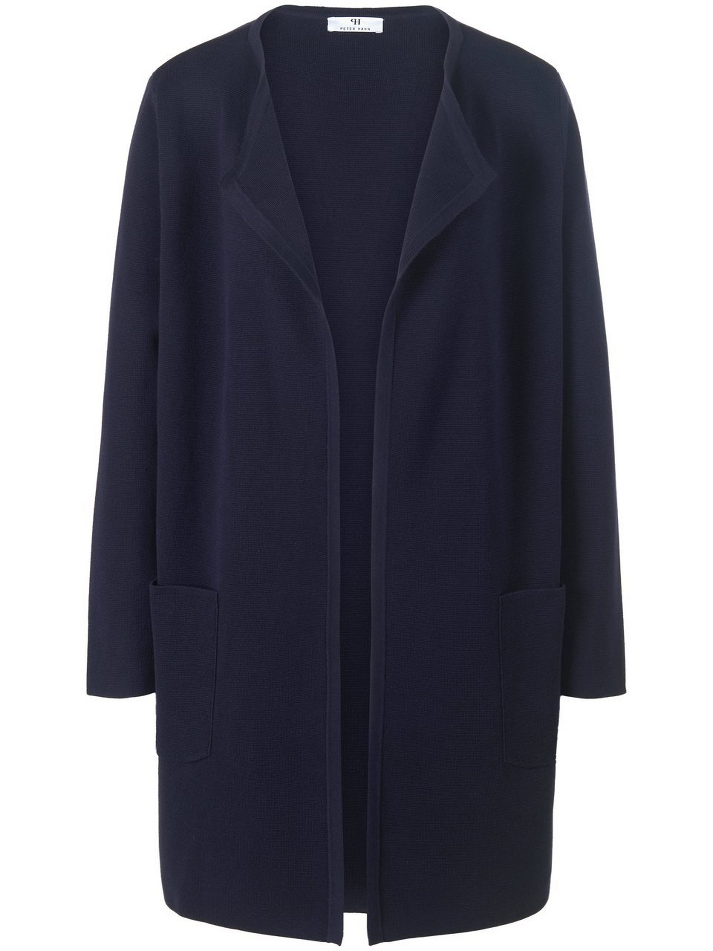 Long-Strickjacke aus 100% SUPIMA®-­Baumwolle