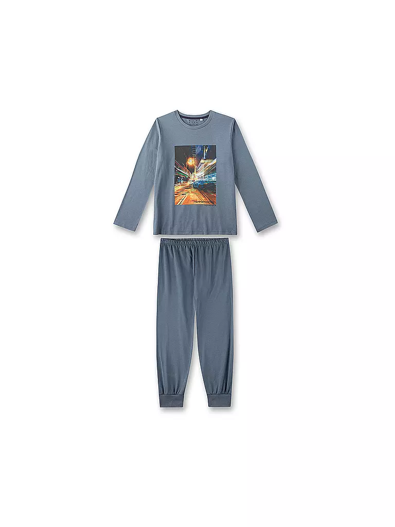 SANETTA Jungen Pyjama blau