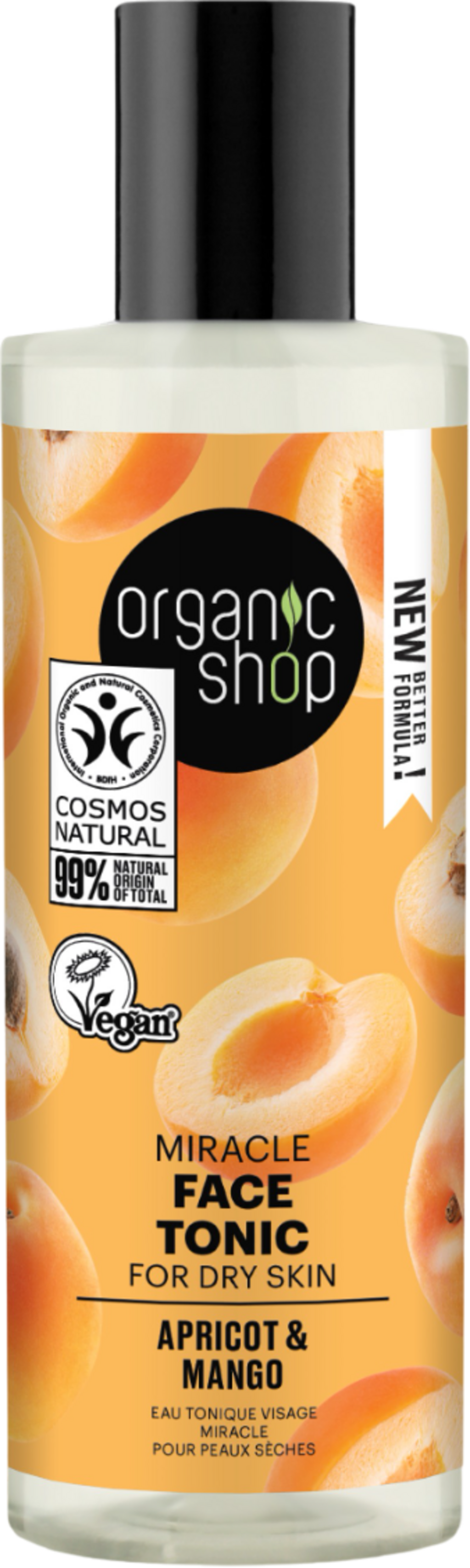 Organic Shop  Miracle Face Tonic Apricot & Mango, 150 ml