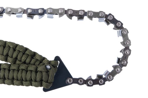 PARACORD Taschen-Kettensäge  schwarz