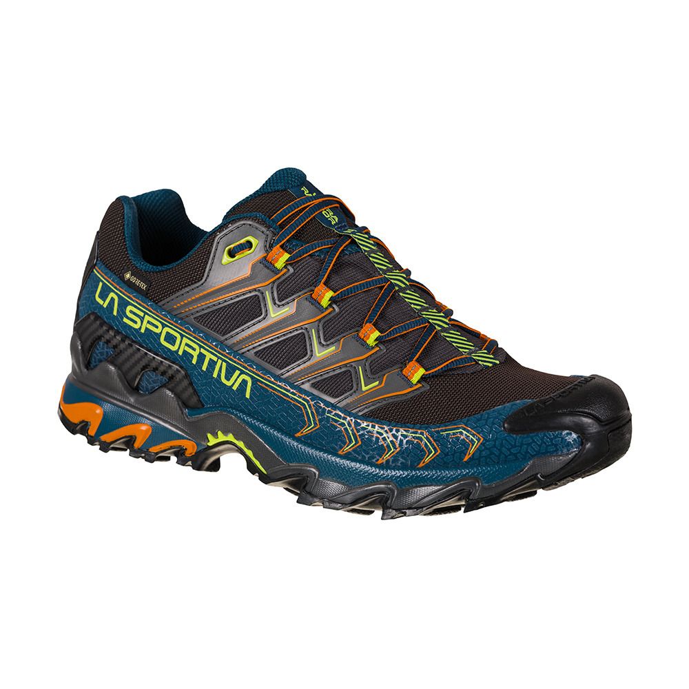 La Sportiva ULTRA RAPTOR II GTX® - Chaussures randonné Homme storm blue/lime punch