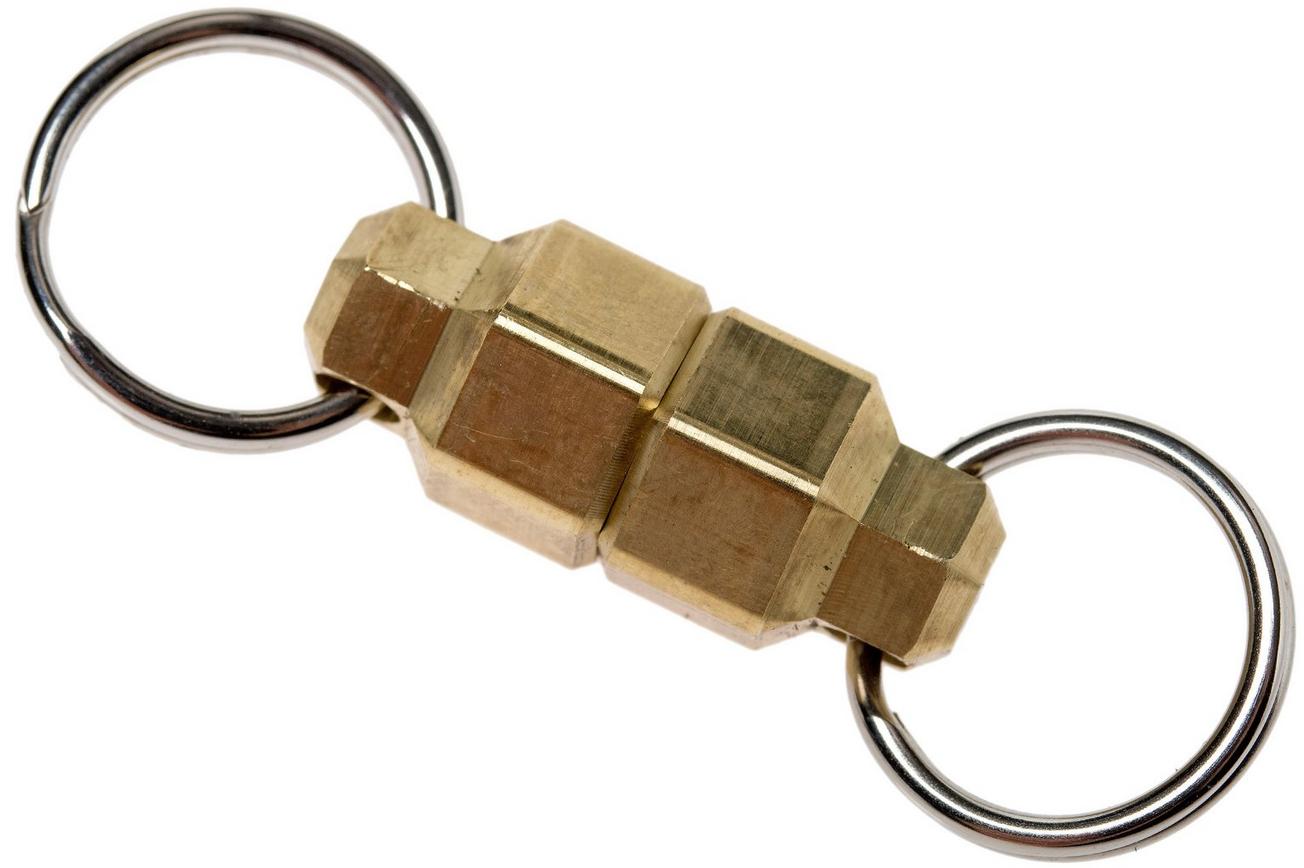 KeyBar Brass MagNut magnetische snelklem