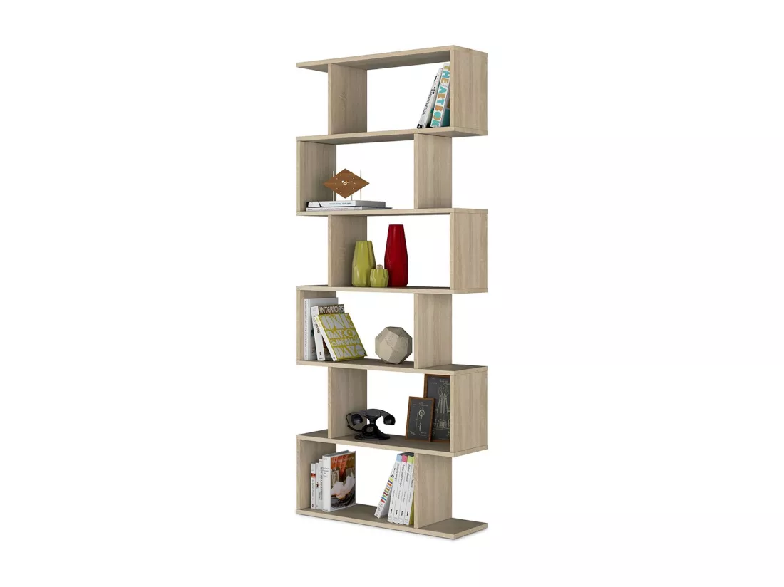 Bibliothèque avec 6 niveaux H192 cm - Athena