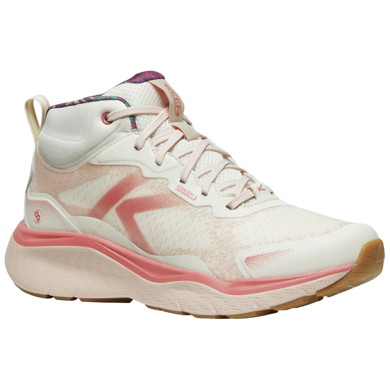 Wanderschuhe W Leiki Mid Wp birch/cameo rose