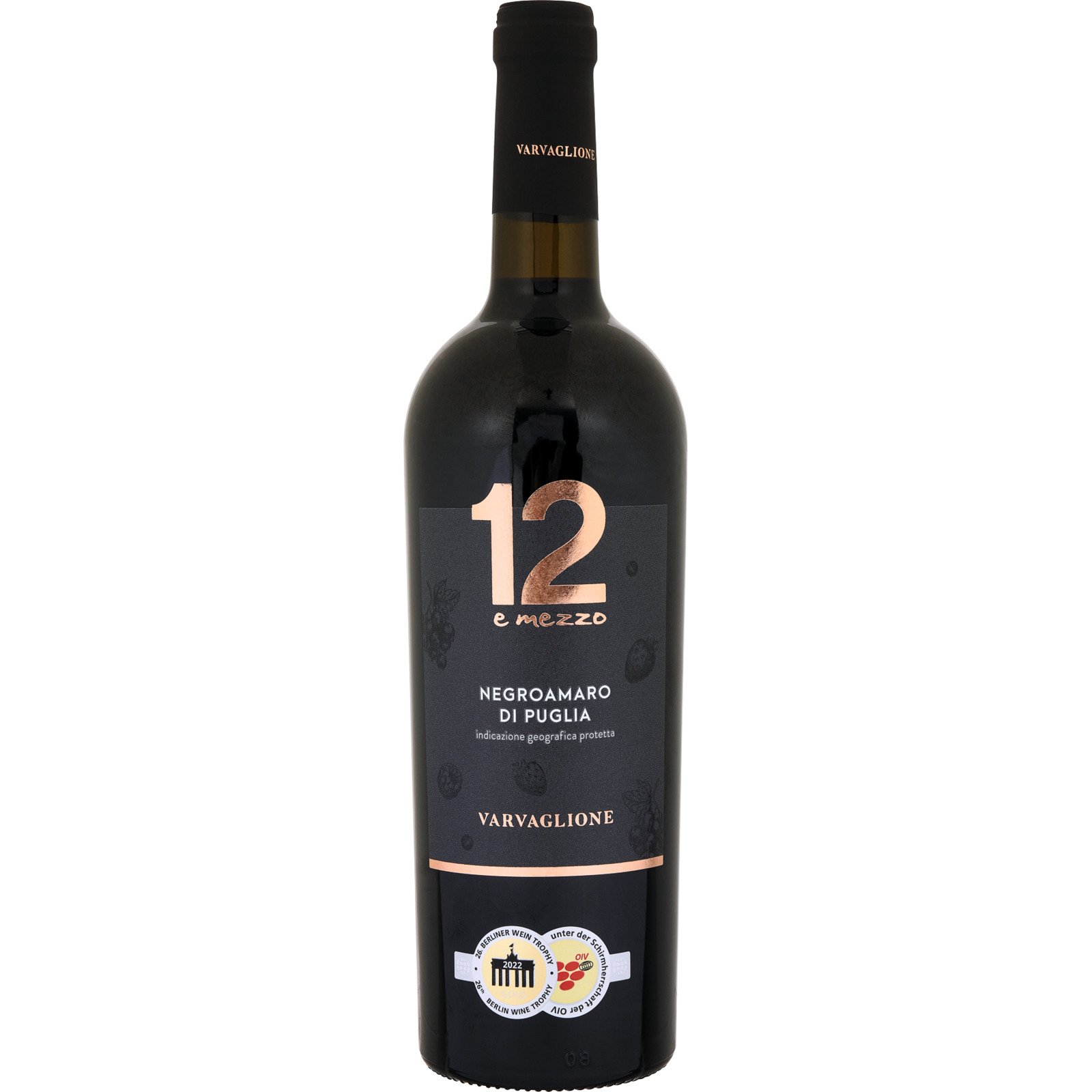 12 E Mezzo Negroamaro Di Puglia IGP 75 cl