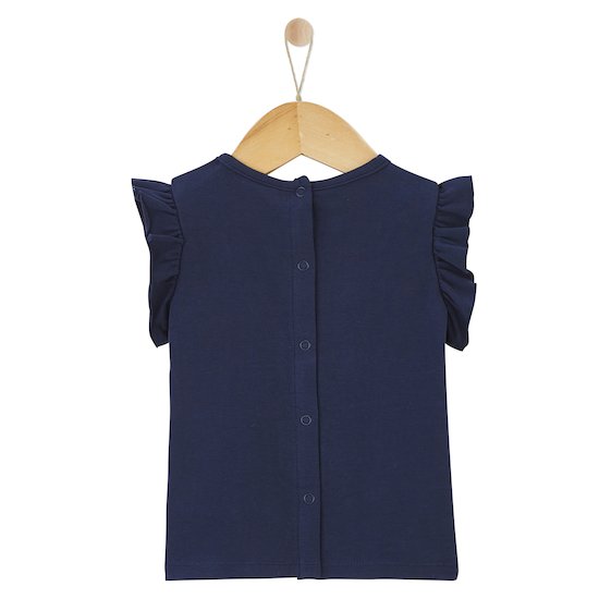 T-shirt + Bloomer Blue Garden   Bleu        6 mois   de               P'tit bisou