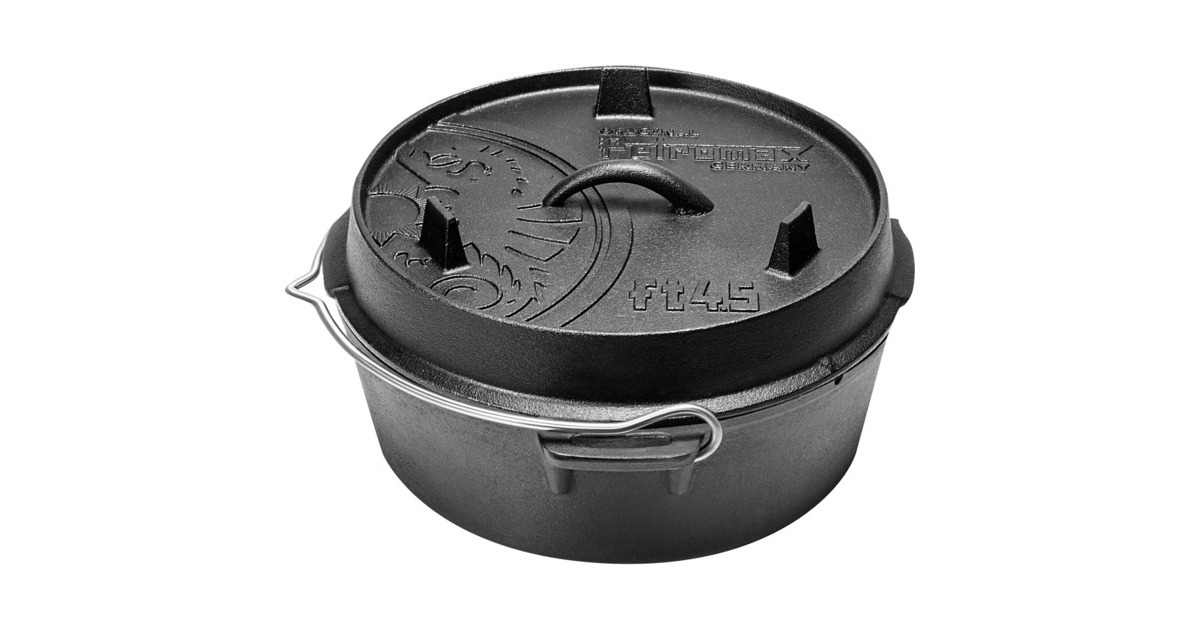 PetromaxDutch Oven ft4.5-t kookpan  (Zwart, 3,5 liter)