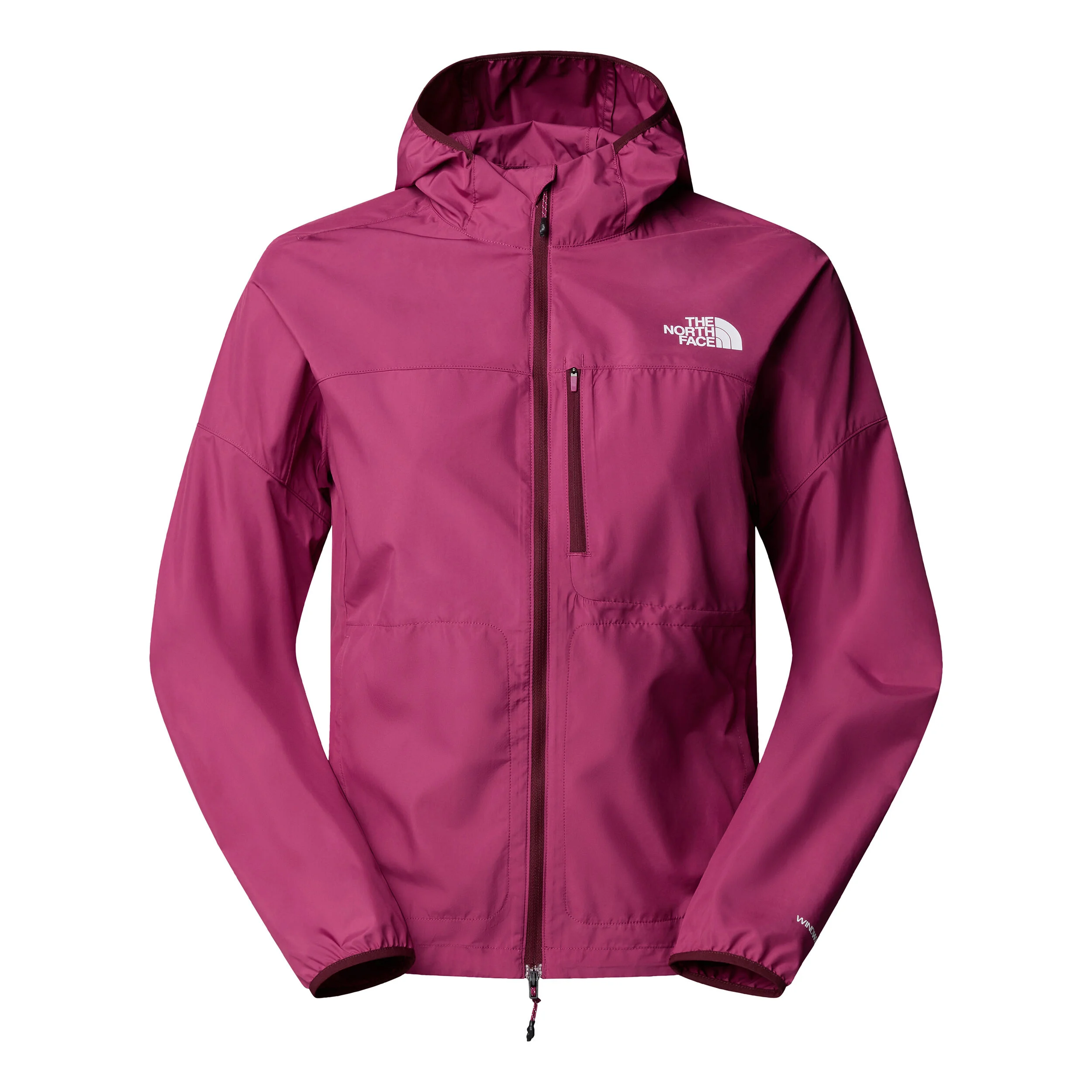 The North Face Higher Run Wind Jacket Veste Running Femmes - Berry