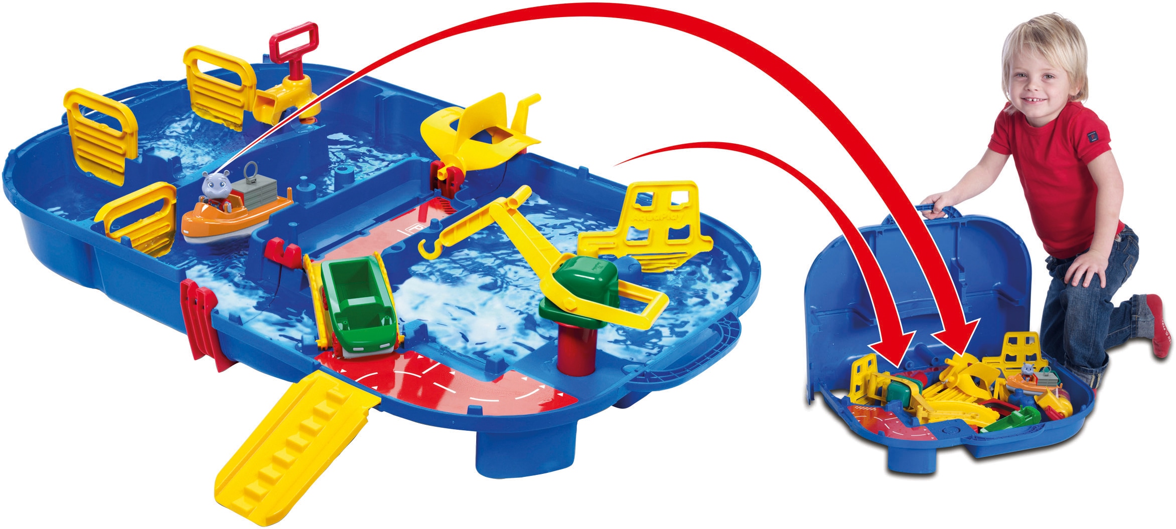 Aquaplay Wasserbahn »LockBox« Made in Germany