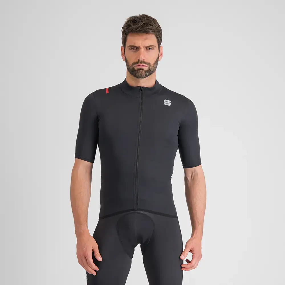 Sportful Fiandre Light Fietsshirt Korte Mouwen Zwart Heren