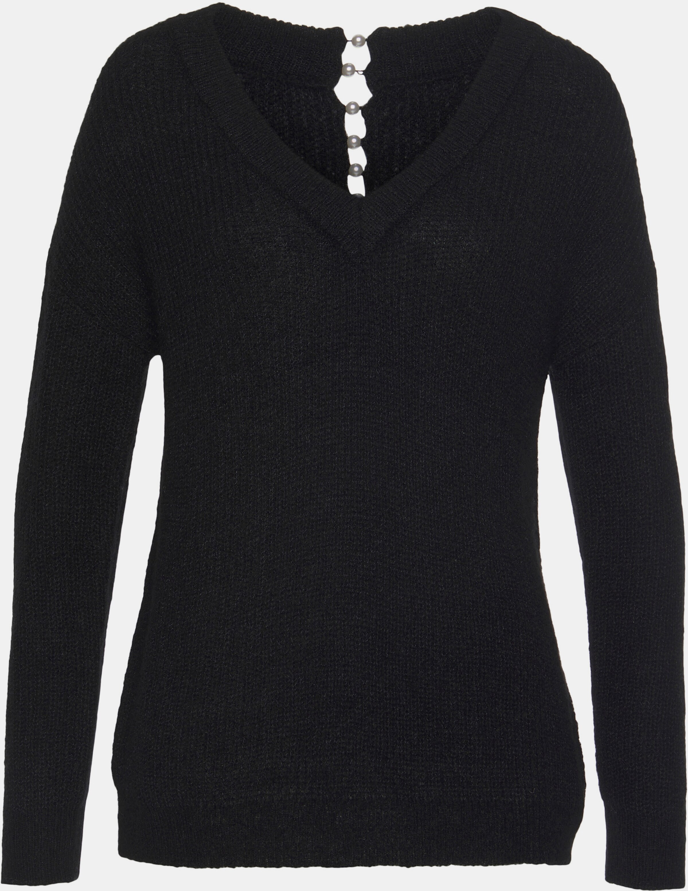 V-Ausschnitt-Pullover