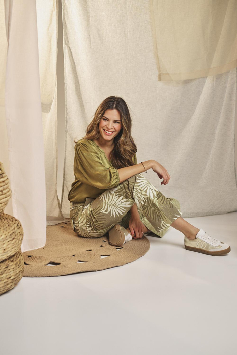 Zoso groene dames broek