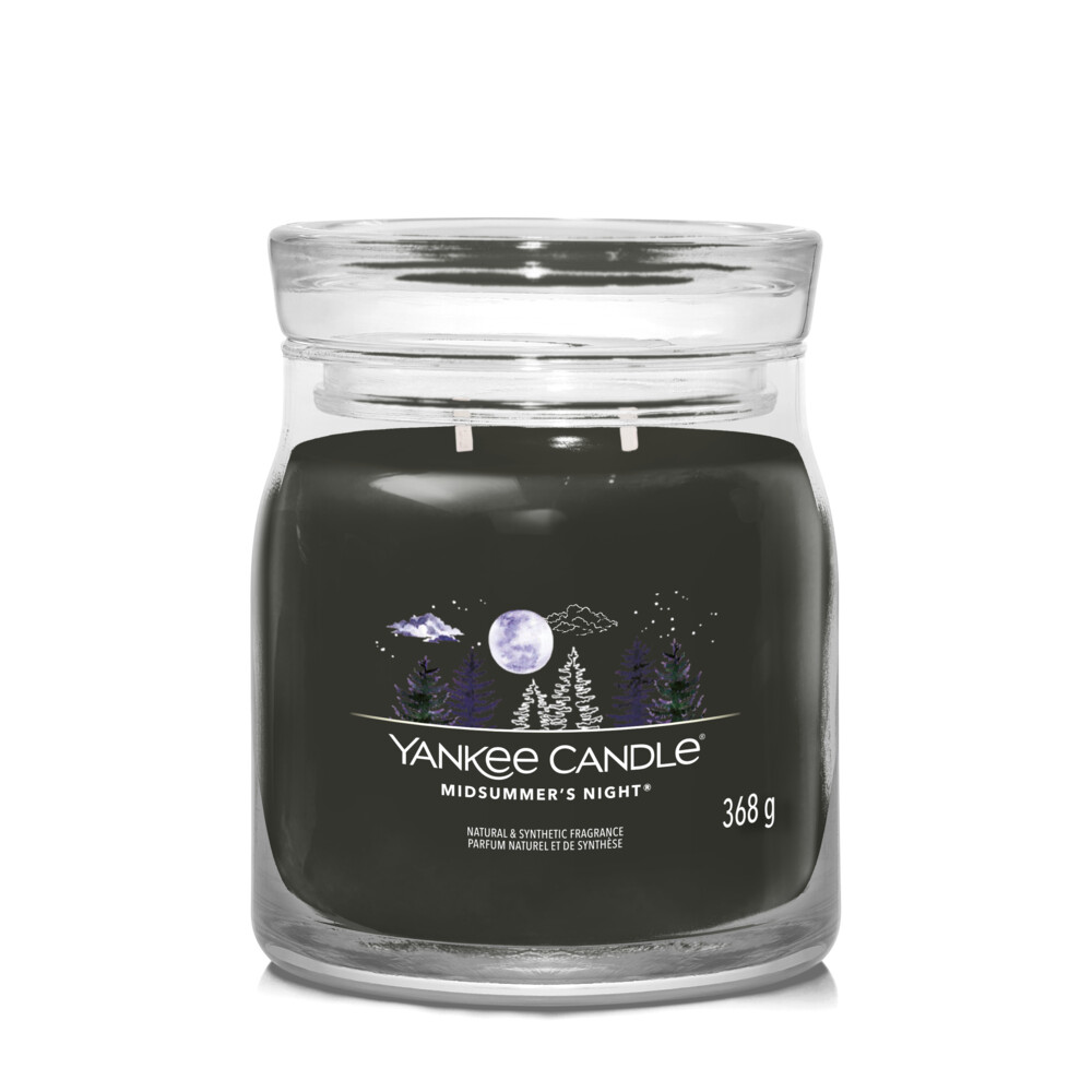 Yankee Candle Geurkaars Medium Jar Midsummer’s Night Signature368 gr