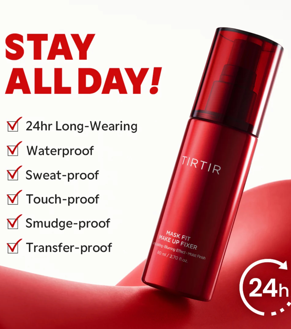 TIRTIR - Spray fixador de maquiagem Mask Fit