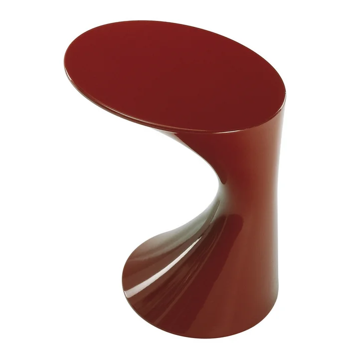 Zanotta - Tod Beistelltisch, amarantrot RAL 3005