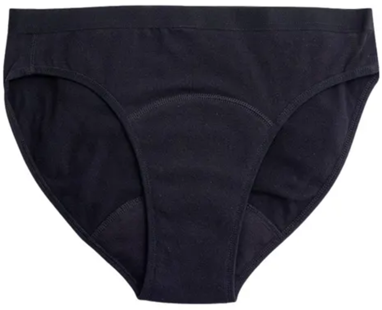 Imse  Teen Bikini Periodenslip Light Flow Schwarz, XS