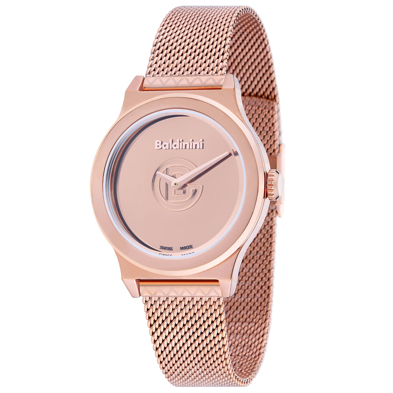 Baldinini Montre Femme en Acier Gibi doré rose