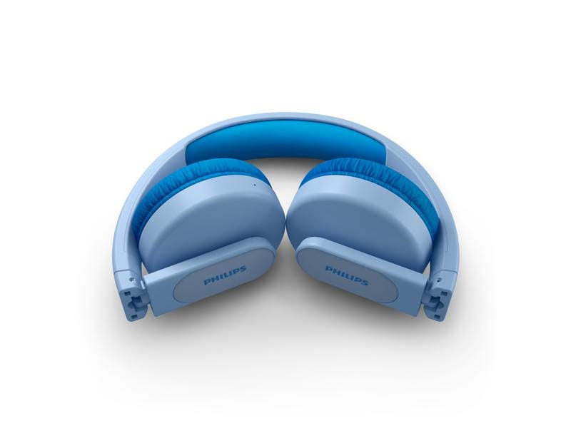 Philips Wireless On-Ear-Kopfhörer TAK4206BL/00 Blau Kabellose On-Ear-Kopfhörer für Kinder Hell und auffällig
