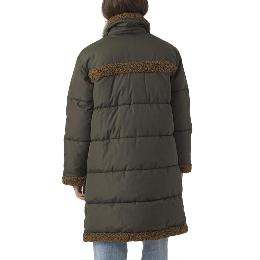 Vero Moda Doudoune Marron Femme Vero Moda Teddy Coat Boos