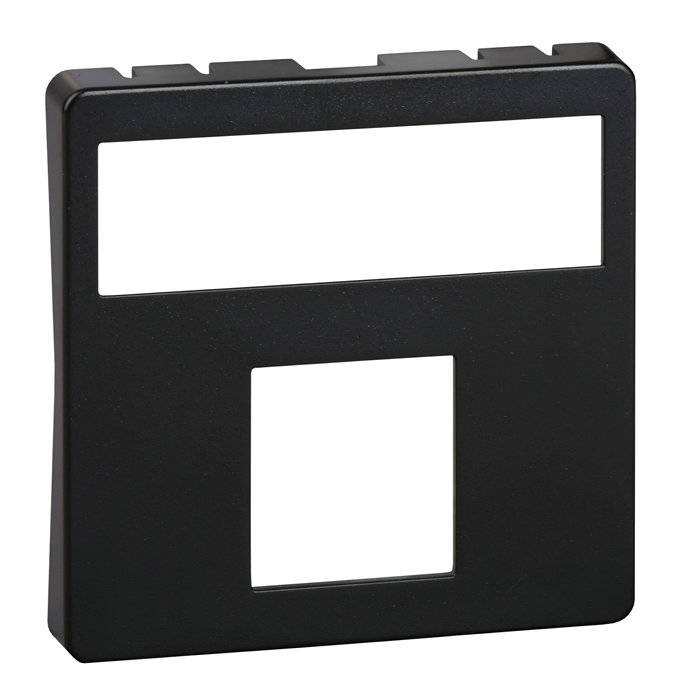 LK FUGA® afdækning 1 modul RJ45 koksgrå