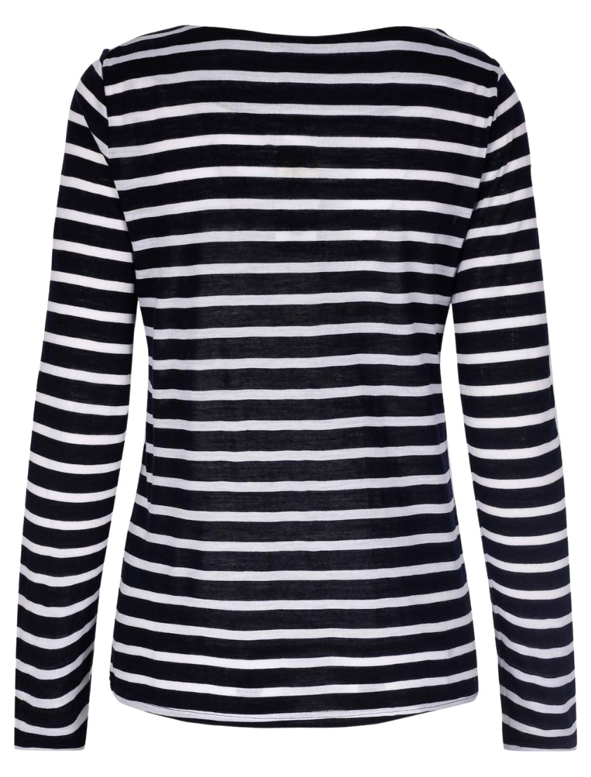 Seilbakken Long Sleeve Dame Navy Blue