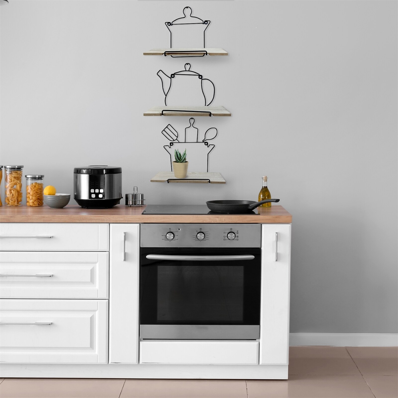 HTI-Living Wandboard Viola 3er-Set