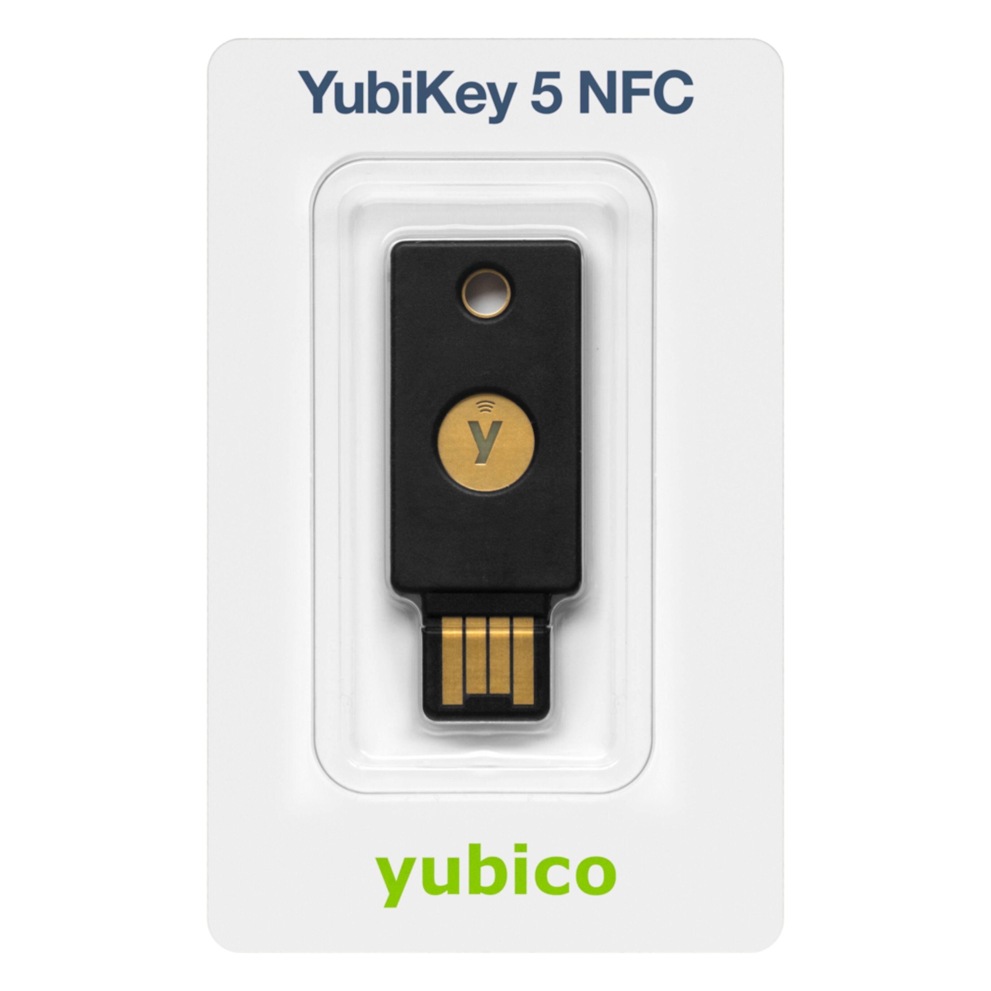 Yubico YubiKey 5 NFC Sikkerhetsnøkkel med USB-A