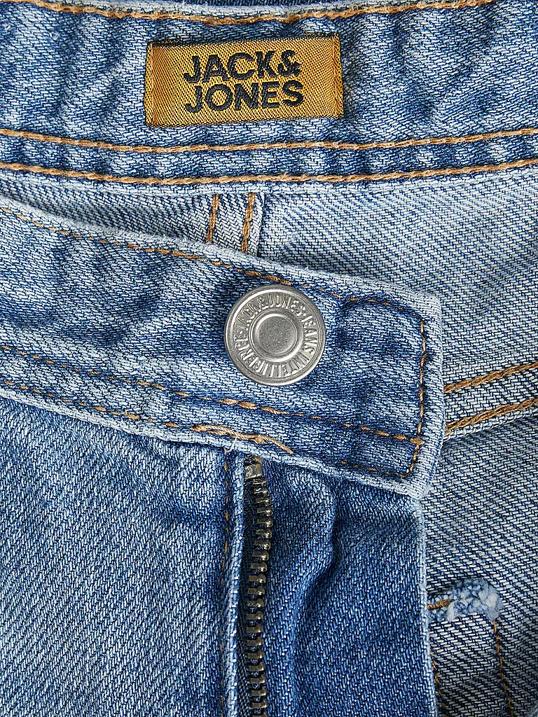 JACK & JONES Jungen Jeans Relaxed Fit JJICHRIS JJORIGINAL blau
