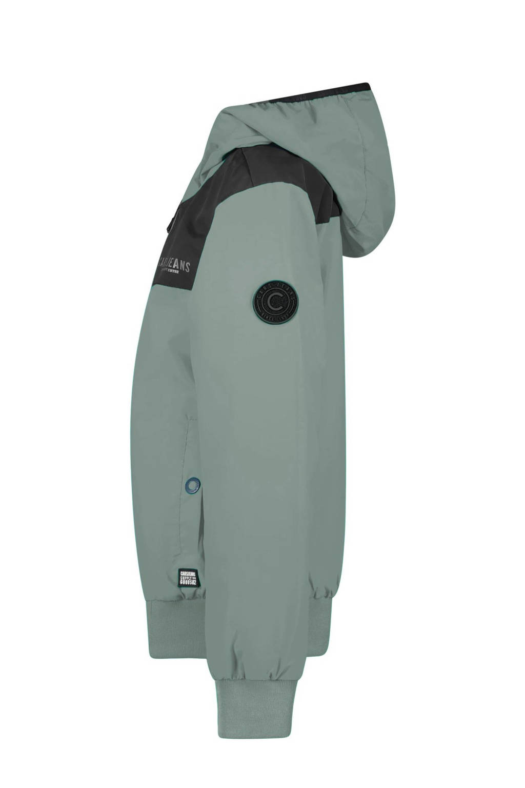 Cars softshell jas zomer DAIZER grijsgroen/zwart